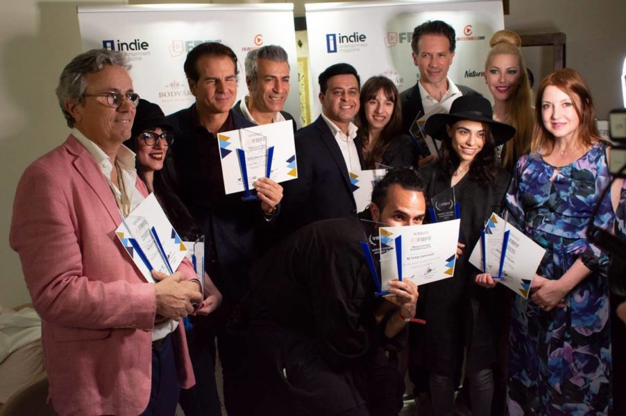 Proud Winners of the first French Riviera Film Festival (FRFF) in Cannes (Photo FRFF)