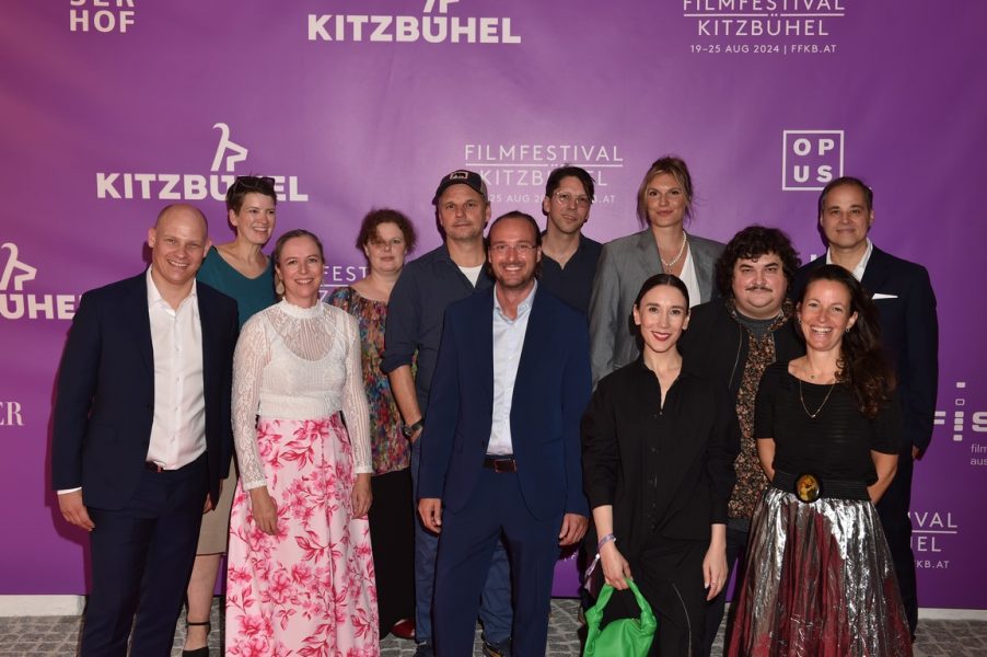 12. Filmfestival Kitzbühel 2024 - Jury: Michael Reisch, Maret Wolff, Nina Hipfl- Reisch, Kyra Scheurer, Alexander Riedel, Mike Mayr-Reisch, Mark Gerstorfer, Elena Wolff, Sibel Kekilli, David Lapuch, Kathryn Perrotti, Markus Mörth. (Foto Sabine Brauer Photos/G. Nitschke)