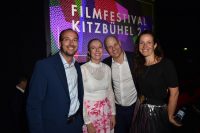 12. Filmfestival Kitzbühel 2024 - Eröffnung: Mike Mayr-Reisch, Nina Hipfl-Reisch, Michael Reisch, Kathryn Perrotti. (Foto Sabine Brauer Photos/G. Nitschke)