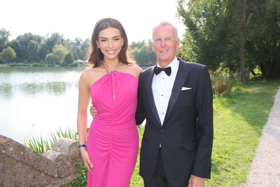 GW COSMETICS® Charity Gala in Salzburg: Lili Paul-Roncalli und Rainer Deisenhammer. (Foto Franz Neumayr)