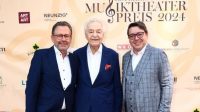 Österreichischer Musiktheaterpreis krönt die Besten der Bühne: Alexander Wrabetz, Harald Serafin und Karl-Michael Ebner. (Foto Stefan Burghart)