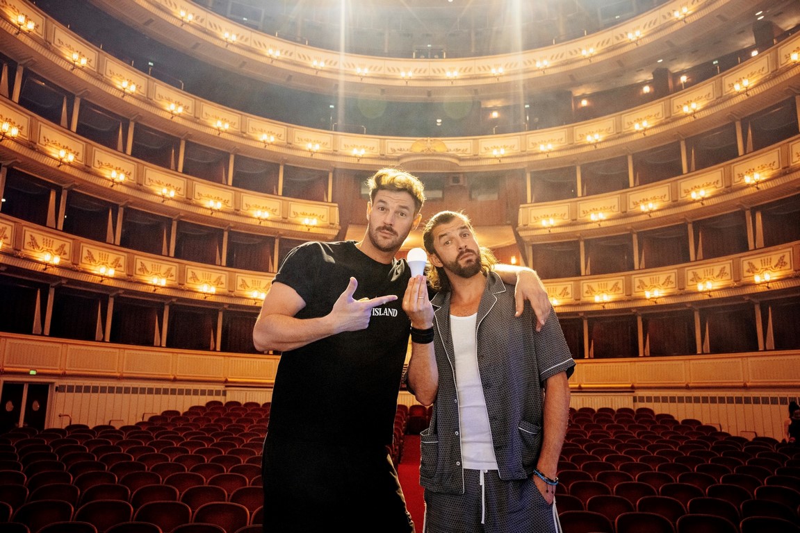 Pizzera & Jaus brachten bei ihrem ersten Konzert in der Wiener Staatsoper diese zum Beben. (Foto Pascal Riesinger)