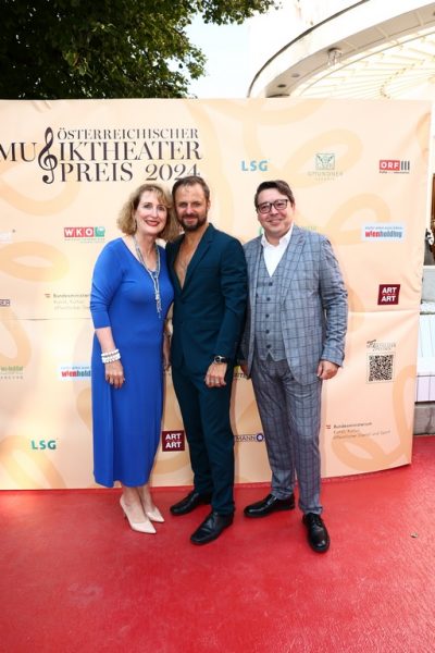 Österreichischer Musiktheaterpreis: Ulrike Sych, Philipp Hochmair und Karl-Michael Ebner (Foto leisure communications / Stefan Burghart)